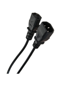 Кабель/ Кабель монитор - компьютер (UPS -> устройство) 220V {IEC-320-C13/C14}  <TP020-1.8-BK> 1,8м