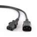 Кабель питания сист.блок-монитор Cablexpert PC-189-1-3M, 3м, C13-C14, Сечение провода 3x1кв.мм., черный, с заземлением {75} Кабель питания сист.блок-монитор Cablexpert PC-189-1-3M, 3м, C13-C14, Сечение провода 3x1кв.мм., черный, с заземлением {75}