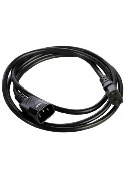 Шнур питания NTSS NTSS-PC13141 C13-С14 проводник.:3x0.75мм2 1м 220В 10А черный