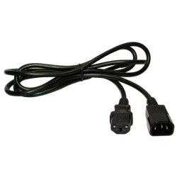 Кабель Lanmaster LAN-PP13/14-2.0-BK (упак.:1шт) 1м черный