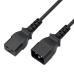 GCR PRO Кабель питания PROF 10.0m, С19 - С20, черный, 3*1,5mm, медь, GCR-56621