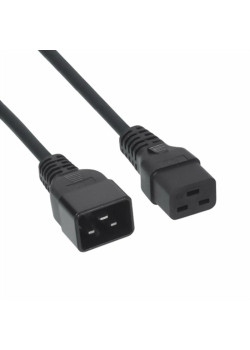 Кабель питания для UPS Cablexpert PC-189-C19, 1.8м, С19 - C20, 16А, черный, с заземлением (079945) {50}