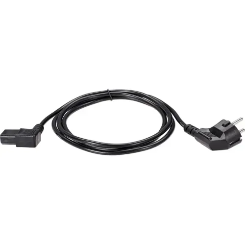Кабель/ Кабель комп - розетка 220V EU (угол-угол)<VDE> 3GX0,75mm2, 1,8m, медь, Telecom <TE021DA-CU0.75-1.8M>
