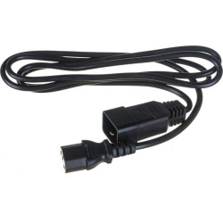 Шнур питания Lanmaster LAN-PP13/20-2.0-BK C13-C20 проводник.:3x0.75мм2 2м 220В 10А черный