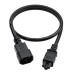 GCR Кабель питания PROF 0.5m, С14 - С5, черный, 3*1,5mm, GCR-55965 GCR Кабель питания PROF 0.5m, С14 - С5, черный, 3*1,5mm, GCR-55965