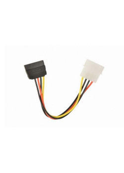 Кабель Cablexpert CC-SATA-PS Кабель питания SATA Cablexpert CC-SATA-PS, 15см, molex 4pin/sata 15pin, пакет {400} CC-SATA-PS (022866)