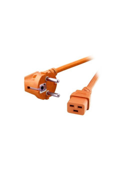 Кабель питания ACD SUPER HEAVY DUTY  3*2,5 S22C19, (Schuko - C19), 16А, оранжевый, 2,0 м {40}