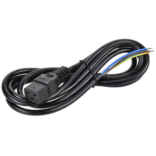 ITK Кабель электропитания PDU 3х1,5 2М C19-б/р