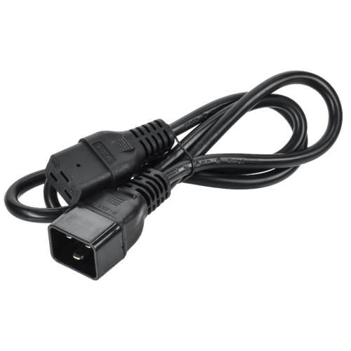 Кабель электропитания PDU 3х1,5 1М с разъёмами С19-C20