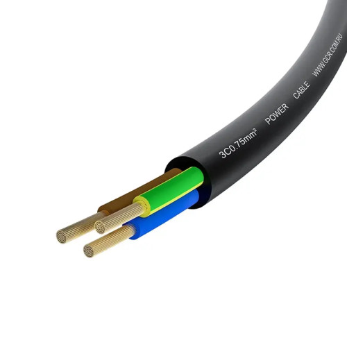 GCR Кабель питания PROF 2.0m, С14 - С5, черный, 3*1,5mm, GCR-55968 GCR Кабель питания PROF 2.0m, С14 - С5, черный, 3*1,5mm, GCR-55968