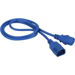 Шнур питания Lanmaster LAN-PP13/14-7.0-BL C13-С14 проводник.:3x0.75мм2 7м 220В 10А синий