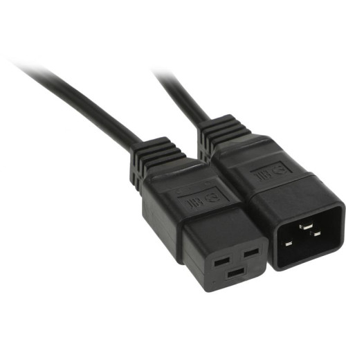 Шнур питания Rem R-16-Cord-C19-C20-1.8 C19-C20 проводник.:3x1.5мм2 1.8м 220В 16А (упак.:1шт) черный