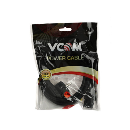 Кабель/ Кабель компьютер --> розетка 220V ( угловая Евровилка) <VDE> 3G*1.5mm2 VCOM <CE021-CU1.5-1.8> , 1,8м Кабель/ Кабель компьютер --> розетка 220V ( угловая Евровилка) <VDE> 3G*1.5mm2 VCOM <CE021-CU1.5-1.8> , 1,8м