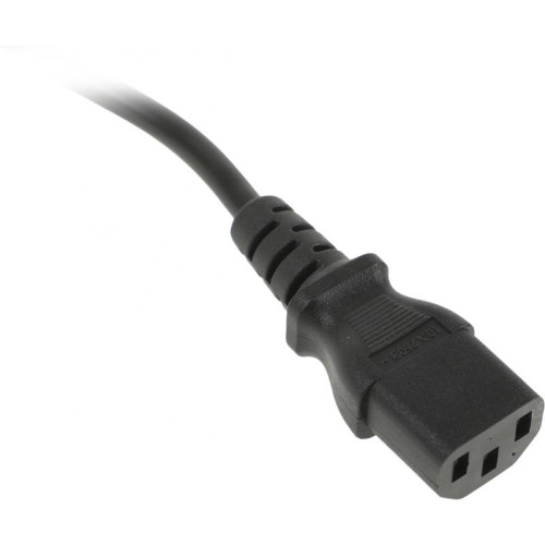 Шнур питания Hyperline PWC-IEC13-SHM-1.8-BK C13-Schuko проводник.:3x0.75мм2 1.8м 250В 10А (упак.:1шт) черный