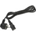 Шнур питания Hyperline PWC-IEC13-SHM-1.8-BK C13-Schuko проводник.:3x0.75мм2 1.8м 250В 10А (упак.:1шт) черный