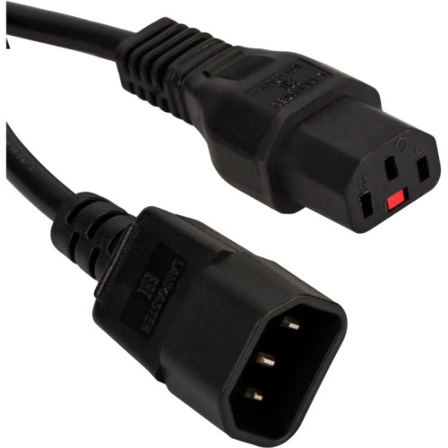 Шнур питания Lanmaster LAN-PP13L/14-2.0-BK C13-С14 проводник.:3x0.75мм2 2м 220В 10А черный Шнур питания Lanmaster LAN-PP13L/14-2.0-BK C13-С14 проводник.:3x0.75мм2 2м 220В 10А черный