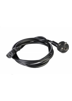 Шнур питания Rem R-10-CORD-C13-S-5 C13-Schuko проводник.:3x1мм2 5м 220В 10А (упак.:1шт) черный