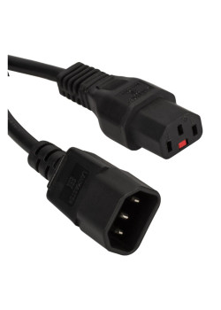 Шнур питания Lanmaster LAN-PP13/14-3.0-BK черный