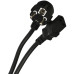 Кабель/ Кабель компьютер --> розетка 220V ( угловая Евровилка) <VDE> 3G*1.5mm2 VCOM <CE021-CU1.5-1.8> , 1,8м Кабель/ Кабель компьютер --> розетка 220V ( угловая Евровилка) <VDE> 3G*1.5mm2 VCOM <CE021-CU1.5-1.8> , 1,8м