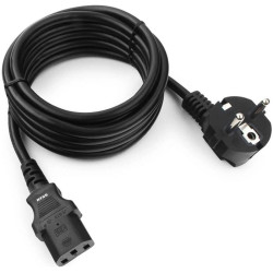 Шнур питания NTSS NTSS-PC13773 C13-Schuko проводник.:3x1мм2 3м 220В 10А черный