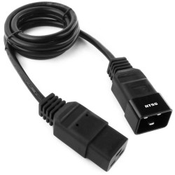 Шнур питания NTSS NTSS-PC19202 C19-C20 проводник.:3x1.5мм2 3м 220/250В 16А черный