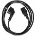 Кабель/ Кабель комп - розетка 220V EU (угловой)<VDE> 3GX0,75mm2, 1,8m, медь, Telecom <TY021-CU0.75-1.8M>