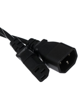 Кабель/ Кабель монитор - компьютер (UPS -> устройство) 220V {IEC-320-C13/C14}  <TP020-5.0-BK> 5,0м