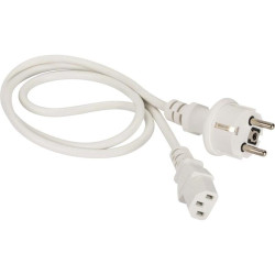 Шнур питания Lanmaster LAN-PP13/SH-7.0-WH C13-Schuko проводник.:3x0.75мм2 7м 220В 10А белый