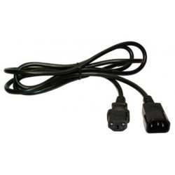 Шнур питания Lanmaster LAN-PP13/14-10-BK C13-С14 проводник.:3x0.75мм2 10м 220В 10А черный