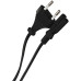Кабель/ Кабель для аудио-видео техники IEC-320-C7 -- розетка EU, 2-pin <VDE>, VCOM <CE023-CU0.5-3>, 3,0m