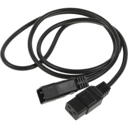 Шнур питания Rem R-16-Cord-C19-C20-1.8 C19-C20 проводник.:3x1.5мм2 1.8м 220В 16А (упак.:1шт) черный