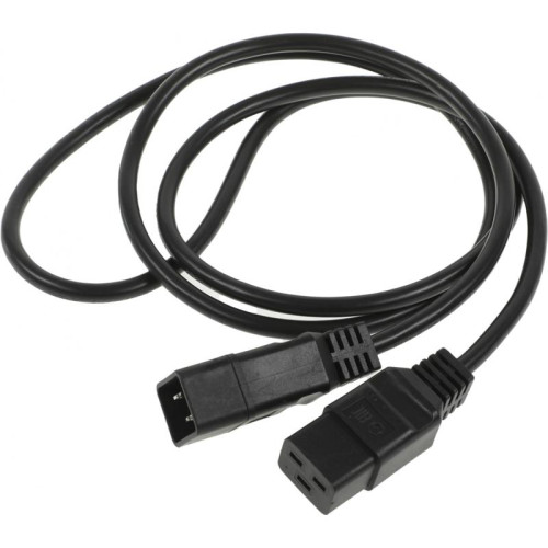 Шнур питания Rem R-16-Cord-C19-C20-1.8 C19-C20 проводник.:3x1.5мм2 1.8м 220В 16А (упак.:1шт) черный