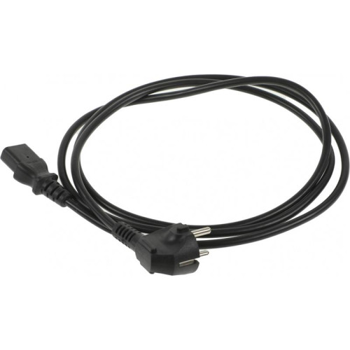 Шнур питания Rem R-10-Cord-C13-S-1.8 C13-Schuko проводник.:3x1мм2 1.8м 220В 10А (упак.:1шт) черный