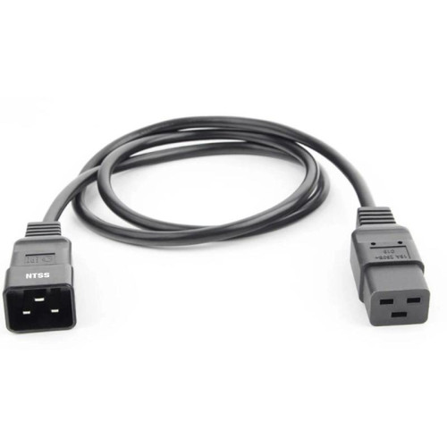 Шнур питания NTSS NTSS-PC19201 C19-C20 проводник.:3x1мм2 1.8м 220/250В 10А черный
