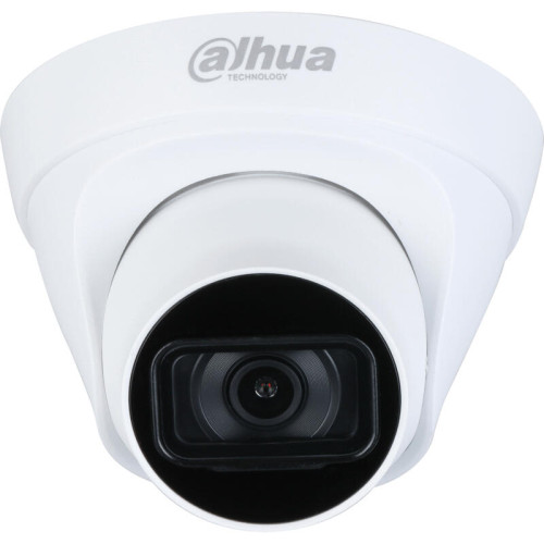 Уличная купольная IP-видеокамера, 2Мп, 1/2.8 CMOS, объектив 2.8мм, механический ИК-фильтр, чувствительность 0.01лк@F2.0, сжатие: H.265+ H.265 H.264+ H.264 MJPEG, 2 потока до 2Мп@25к/с, ИК-подсветка до 30м,защита: IP67, питание: 12В(DC) PoE, корпус: пласти