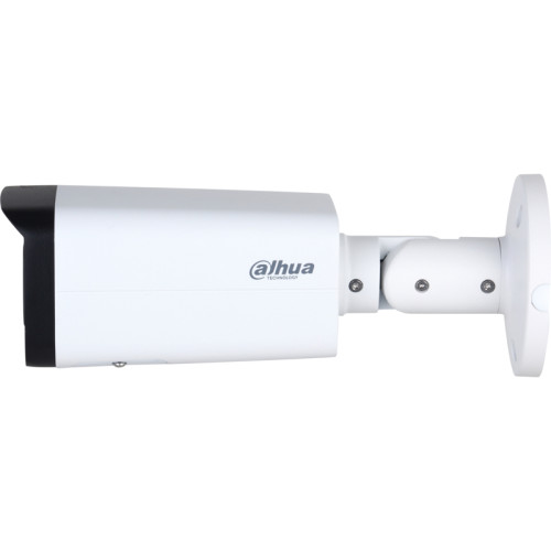 Уличная цилиндрическая IP-видеокамера с ИИ, 2Мп; 1/2.8 CMOS; моторизованный объектив 2.713.5мм; механический ИК-фильтр; WDR(120дБ); чувствительность 0.002лк@F1.5; сжатие: H.265+ H.265 H.264+ H.264 MJPEG; 2 потока до 2Мп@25к/с; SMD Plus (интеллектуальный д