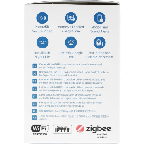 Камера видеонаблюдения IP Aqara Camera Hub G2H Pro Wi-Fi 4-4мм цв. корп.:белый (CH-C01)