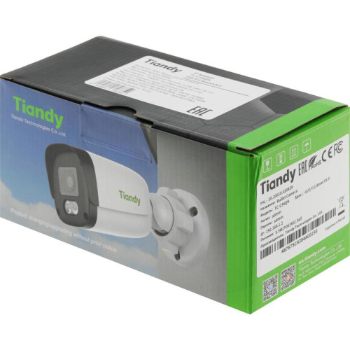 Камера видеонаблюдения IP Tiandy Spark TC-C34QN I3/E/Y/2.8mm/V5.0 2.8-2.8мм цв. корп.:белый (TC-C34QN I3/E/Y/2.8/V5.0)