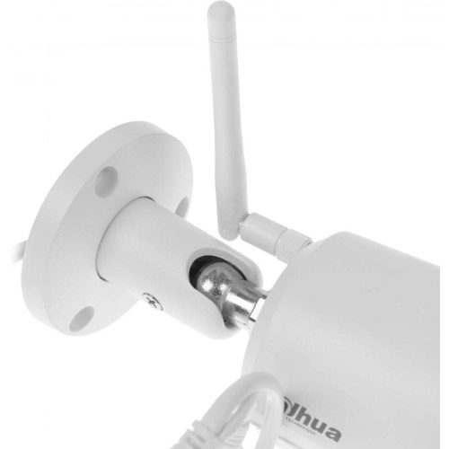 Камера видеонаблюдения IP Dahua DH-IPC-HFW1430DSP-SAW-0360B Wi-Fi 2.8-3.6мм цв. корп.:белый/черный