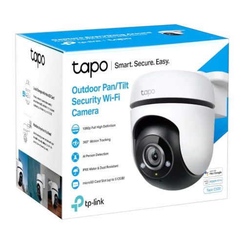 Камера/ Outdoor Pan/Tilt Security Wi-Fi Camera SPEC: 1080p (1920*1080), 2.4 GHz, Horizontal 360