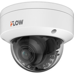 8Мп уличная купольная IP-камера c гибридной Smart подсветкой до 40м технологией BrightVu и SharpSense, 1/1.8