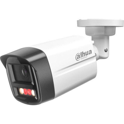 Уличная цилиндрическая IP-видеокамера с ИК-подсветкой до 30м и LED-подсветкой до 20м, 4Мп; 1/2.9 CMOS; объектив 2.8мм; чувствительность 0.005лк@F1.6; сжатие: H.265+ H.265 H.264+ H.264 MJPEG; 2 потока до 4Мп@25к/с; WDR(120дБ); 3D NR; BLC; обнаружение людей