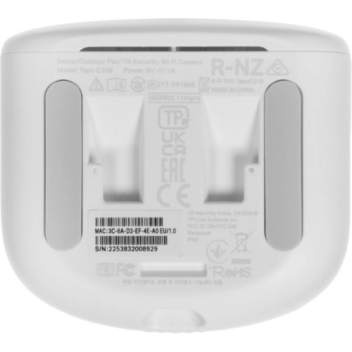 Камера видеонаблюдения IP TP-Link Tapo C206 Wi-Fi 4-4мм цв. корп.:белый