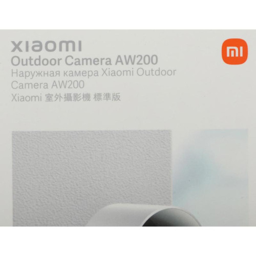 Камера видеонаблюдения IP Xiaomi Outdoor Camera AW200 Wi-Fi 2.8-3.6мм цв. корп.:белый (BHR6398GL)