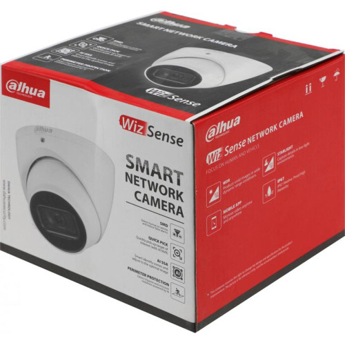 Камера видеонаблюдения IP Dahua DH-IPC-HDW3241EMP-S-0280B-S2 2.8-2.8мм цв. корп.:белый