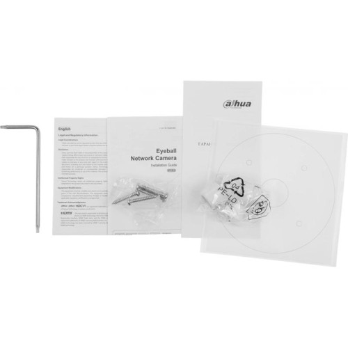 Камера видеонаблюдения IP Dahua DH-IPC-HDW3241EMP-S-0280B-S2 2.8-2.8мм цв. корп.:белый