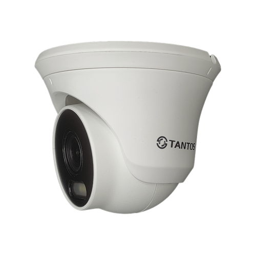 Камера видеонаблюдения IP TANTOS TSi-Eeco25FP, 1080p, 2.8 мм, белый