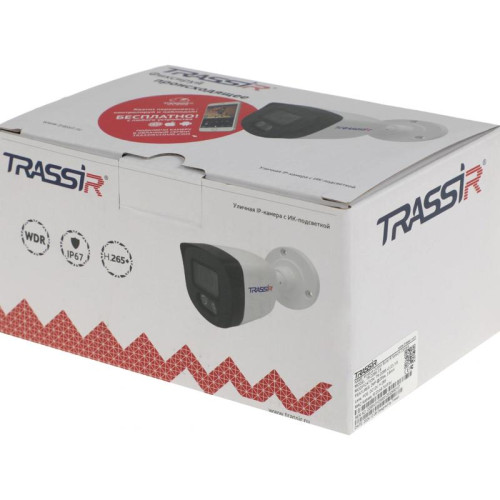Камера видеонаблюдения IP Trassir TR-D2B5 3.6-3.6мм цв. корп.:белый (TR-D2B5 (3.6 MM))