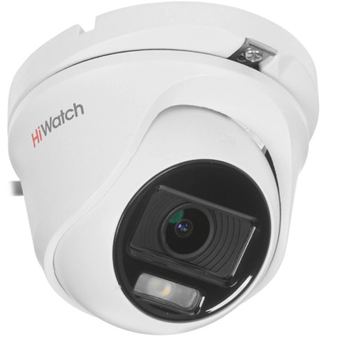 Камера видеонаблюдения аналоговая HiWatch DS-T203L(C)(2.8mm) 2.8-2.8мм HD-CVI HD-TVI цв. корп.:белый