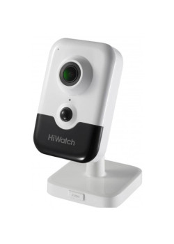 Камера видеонаблюдения IP HiWatch DS-I214W(C) (2.8 MM) Wi-Fi 2.8-2.8мм корп.:белый/черный